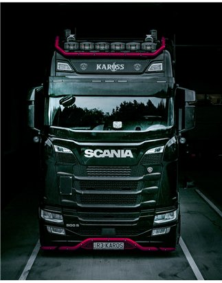 Sun visor - TruckStyle Sweden - SV 35 - Height 35cm - Scania - G/L/P/R/S - 2016+