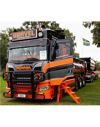 Sun visor - TruckStyle Sweden - SV 35 - Height 35cm - Scania - G/L/P/R/S - 2016+