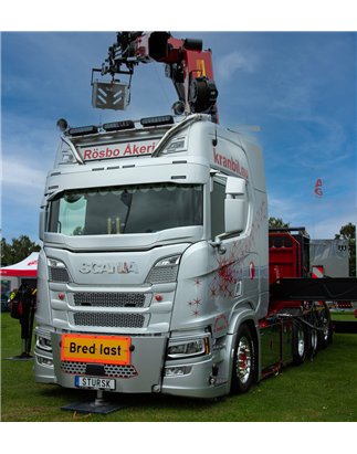 Sun visor - TruckStyle Sweden - SV 35 - Height 35cm - Scania - G/L/P/R/S - 2016+