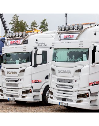 Sun visor - TruckStyle Sweden - SV 35 - Height 35cm - Scania - G/L/P/R/S - 2016+