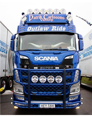 Solskydd - TruckStyle Sweden - SV 35 - Höjd 35cm - Scania - G/L/P/R/S - 2016+
