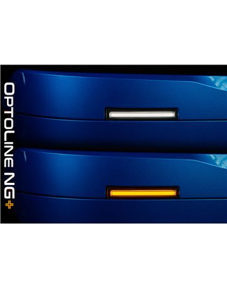 Sun visor - TruckStyle Sweden - Bow - Height 35cm - Scania - G/L/P/R/S - 2016+