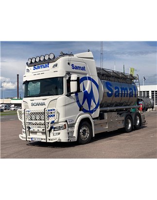 Sun visor - TruckStyle Sweden - Flat - Height 30cm - Scania - G/L/P/R/S - 2016+