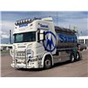 Sun visor - TruckStyle Sweden - Flat - Height 30cm - Scania - G/L/P/R/S - 2016+