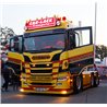 Zonneklep - TruckStyle Sweden - Flat - Hoogte 30cm - Scania - G/L/P/R/S - 2016+