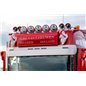Sun visor - TruckStyle Sweden - Flat - Height 30cm - Scania - G/L/P/R/S - 2016+ Sun visor - TruckStyle Sweden - Flat - Height 30cm - Scania - G/L/P/R/S - 2016+