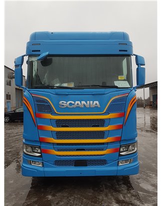 Solskydd - TruckStyle Sweden - Flat - Höjd 30cm - Scania - G/L/P/R/S - 2016+