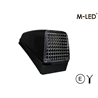 Taklampa - M-Led - Dual Color - 3.7" - 9.4cm - Volvo-Style - Smoke - Vit/Bärnsten - 12V-30V