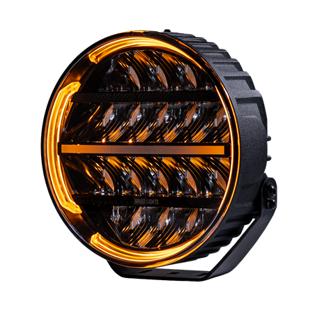 Verstraler - Briod - Olympus 3.0 - 9" - 22.8cm - Smoke - Positielicht Wit/Amber - 1 flitspatroon - Driving