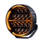 Verstraler - Briod - Olympus 3.0 - 9" - 22.8cm - Smoke - Positielicht Wit/Amber - 1 flitspatroon - Driving