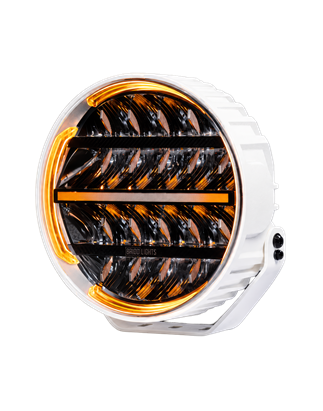 Driving light - Briod - Olympus 3.0 - 9" - 22.8cm - White - Smoke - Position light White/Amber - 1 flash pattern - Driving