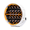 Verstraler - Briod - Olympus 3.0 - 9" - 22.8cm - Wit - Smoke - Positielicht Wit/Amber - 1 flitspatroon - Driving