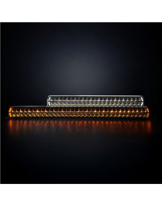 LED-ramp - Briod - Olympus 30 - 30.2" - 76.8cm - Vit - Smoke - Positionsljus Vit/Bärnsten - 1 blixtmönster - Driving -