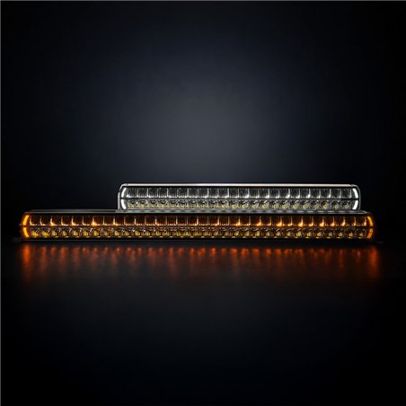 LED-ramp - Briod - Olympus 30 - 30.2" - 76.8cm - Vit - Smoke - Positionsljus Vit/Bärnsten - 1 blixtmönster - Driving -