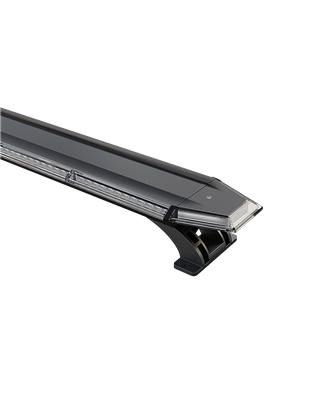 LED Warning lightbar - Briod - Streamline 48 - 48.1" - 122.2cm - Smoke - 14 flash patterns - Amber - R65-2 - 12V-24V