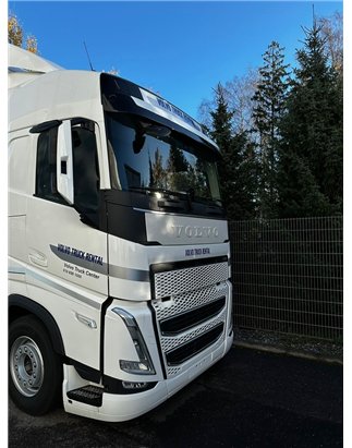 Frontplåt - Vepro - med bokstäver - Bianco - med bokstäver - Volvo - FH - 5 - 2024+