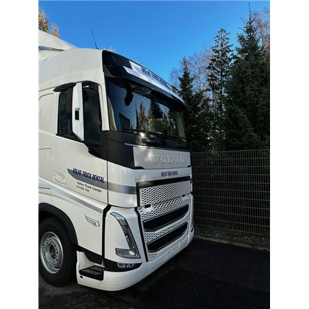 Frontplåt - Vepro - med bokstäver - Bianco - med bokstäver - Volvo - FH - 5 - 2024+
