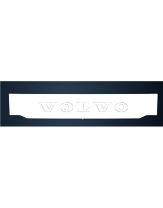 Frontplåt - Vepro - med bokstäver - Bianco - med bokstäver - Volvo - FH - 5 - 2024+
