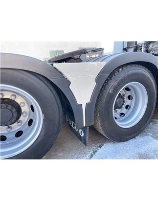 Spatbord strings - Vepro - Wit - Volvo - FH/FM - 4/5/Aero - 2013+