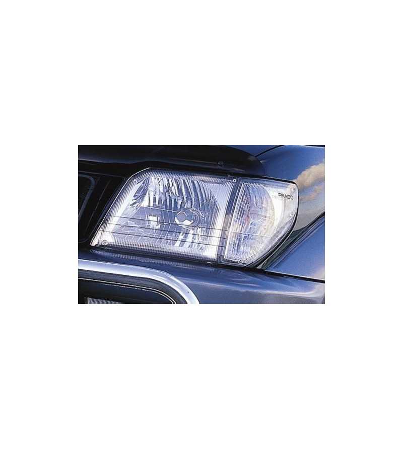 Landcruiser 100 1998-2004 Koplampbeschermers blank - 239150