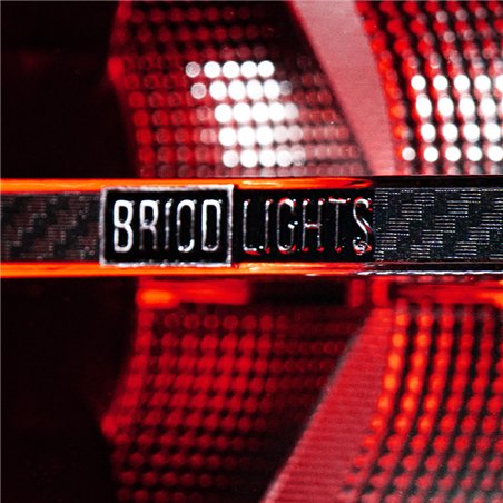 Werklamp - Briod - Olympus 3200 - 3.6" - 9.2cm - Wit - Smoke - Positielicht Rood/Amber - Work / Scene