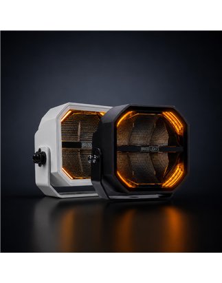Work light - Briod - Olympus 5000 - 4.6" - 11.7cm - White - Smoke - Position light White/Amber - Work / Scene