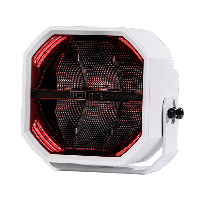 Work light - Briod - Olympus 5000 - 4.6" - 11.7cm - White - Smoke - Position light Red/Amber - Work / Scene Work light - Briod - Olympus 5000 - 4.6" - 11.7cm - White - Smoke - Position light Red/Amber - Work / Scene