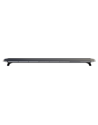 Flitslampbalk - Briod - Streamline 54 - 54.1" - 137.5cm - Smoke - 14 flitspatronen - Amber - R65-2 - 12V-24V