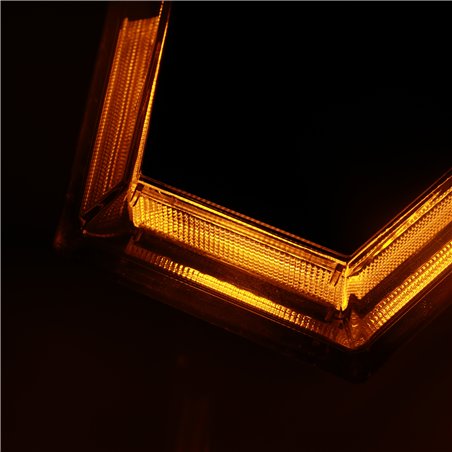 LED Warning lightbar - Briod - Streamline 42 - 42.1" - 107cm - Smoke - 14 flash patterns - Amber - R65-2 - 12V-24V