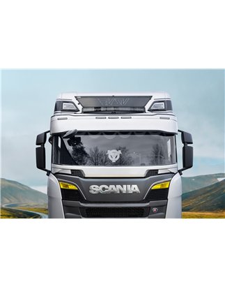 Stoneguard - TruckStyle Sweden - Stoneguard Stoneguard Honeycomb - White - Scania - G/L/P/R/S - 2016+
