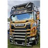 Stoneguard - TruckStyle Sweden - Stoneguard Stoneguard Honeycomb - White - Scania - G/L/P/R/S - 2016+