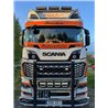 Stenskottsskydd - TruckStyle Sweden - Stoneguard Stoneguard Honeycomb - Bianco - Scania - G/L/P/R/S - 2016+