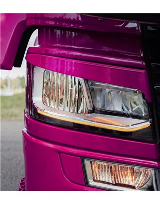 Booskijkers - TruckStyle Sweden - Wit - Scania - G/L/P/R/S - Halogeen koplampen - 2016+