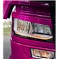 Eyelids - TruckStyle Sweden - White - Set - Scania - G/L/P/R/S - Halogen headlights - 2016+
