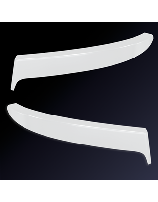 Eyelids - TruckStyle Sweden - White - Set - Scania - G/L/P/R/S - Halogen headlights - 2016+