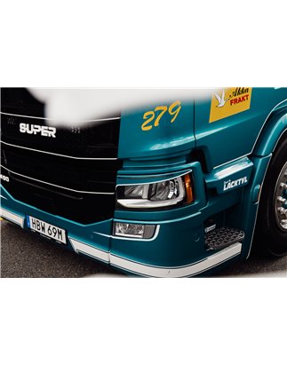 Booskijkers - TruckStyle Sweden - Wit - Set - Scania - G/L/P/R/S - led of xenon koplampen - 2016+