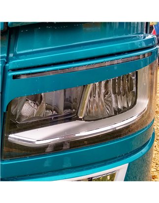 Ögonlock - TruckStyle Sweden - Bianco - Set - Scania - G/L/P/R/S - LED- eller xenonstrålkastare - 2016+
