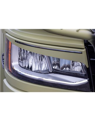 Ögonlock - TruckStyle Sweden - Bianco - Set - Scania - G/L/P/R/S - LED- eller xenonstrålkastare - 2016+