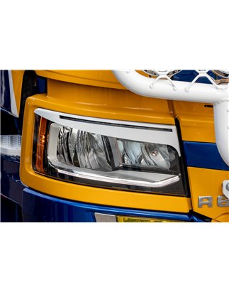 Ögonlock - TruckStyle Sweden - Bianco - Set - Scania - G/L/P/R/S - LED- eller xenonstrålkastare - 2016+
