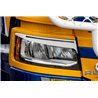 Eyelids - TruckStyle Sweden - White - Set - Scania - G/L/P/R/S - LED or xenon headlights - 2016+