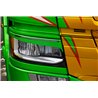 Eyelids - TruckStyle Sweden - White - Set - Scania - G/L/P/R/S - LED or xenon headlights - 2016+