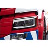 Eyelids - TruckStyle Sweden - White - Set - Scania - G/L/P/R/S - LED or xenon headlights - 2016+