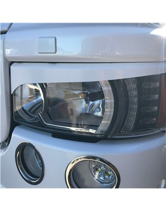 Eyelids - TruckStyle Sweden - Classic - White - Set - Scania - 4/G/P/R - 2004-2015
