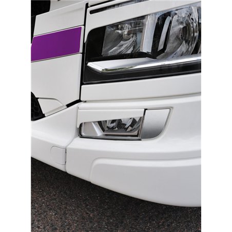Eyelids - TruckStyle Sweden - Kisa Arrow - Fog lamp - White - Set - Scania - G/L/P/R/S - 2016+