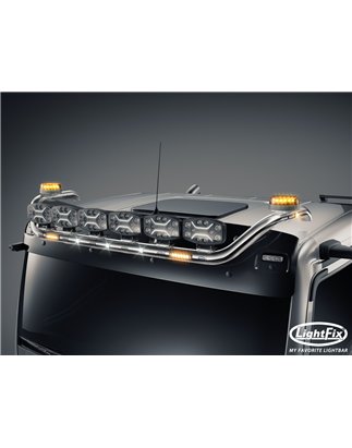 Takbåge - Lightfix - Sky-light - Förkablad - Högblankt rostfritt stål - MAN - TGL/TGM/TGS/TGX - GN/L/M/NN/TN/XL - 2020+