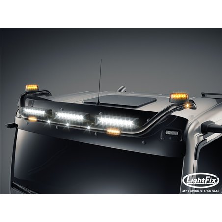 Dachbügel - Lightfix - Sky-light - Vorverkabelt - Schwarz - MAN - TGL/TGM/TGS/TGX - GN/L/M/NN/TN/XL - 2020+
