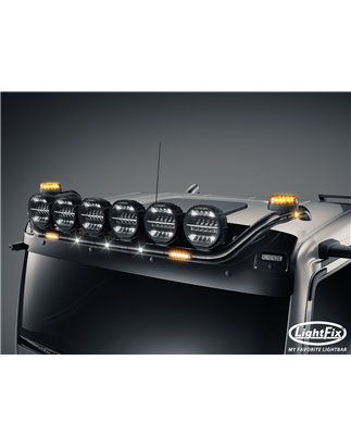 Dakbeugel - Lightfix - Sky-light - Voorbekabeld - Zwart - MAN - TGL/TGM/TGS/TGX - GN/L/M/NN/TN/XL - 2020+