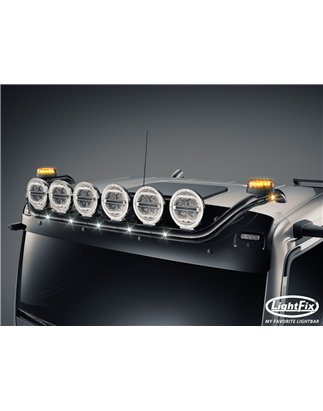 Dakbeugel - Lightfix - Sky-light - Voorbekabeld - Zwart - MAN - TGL/TGM/TGS/TGX - GN/L/M/NN/TN/XL - 2020+