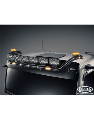 Dakbeugel - Lightfix - Sky-light - Voorbekabeld - Zwart - MAN - TGL/TGM/TGS/TGX - GN/L/M/NN/TN/XL - 2020+