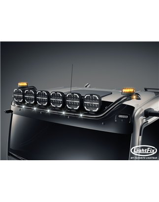 Dakbeugel - Lightfix - Sky-light - Voorbekabeld - Zwart - MAN - TGL/TGM/TGS/TGX - GN/L/M/NN/TN/XL - 2020+
